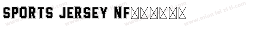 Sports Jersey NF字体转换